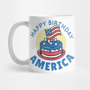 HAPPY BIRTHDAY AMERICA Mug